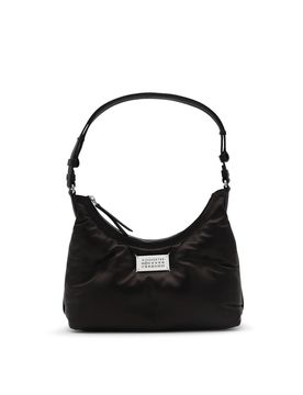 Borsa hobo Glam Slam in pelle nera