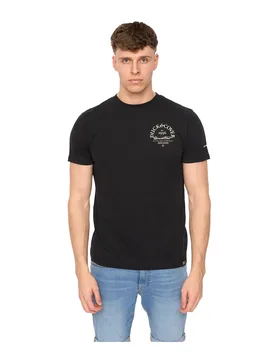 Mens Sudbury T-Shirt (Black) Cotton - Size Small - Duck and Cover - FashionsVida