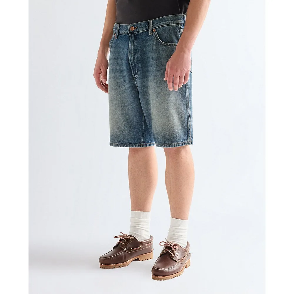 Pantalón corto vaquero de hombre cowboy de corte regular - Wrangler - FashionsVida