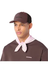 Logo trucker cap gorra running Marron (S/M)
