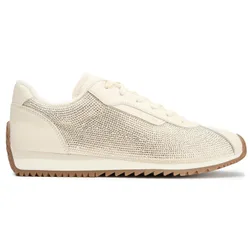 Womens Rhodes Trainers - Natural Leather - Size Uk 7