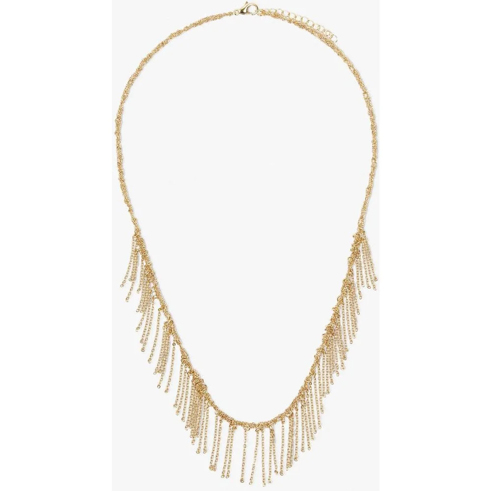 Collar corto con cadenas decorativas - Parfois - FashionsVida
