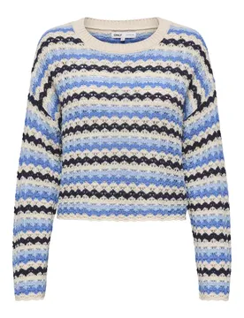 ONLASA LS O-NECK KNT NOOS female