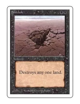 Sinkhole Unlimited - Magic: The Gathering - FashionsVida