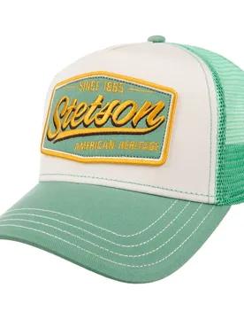 Since 1865 Vintage Trucker Cap by - green - Female - Size: One Size - Stetson - FashionsVida