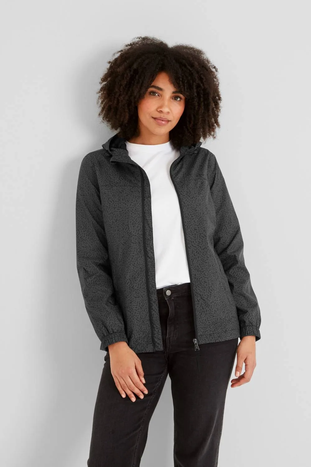 Craven' Waterproof Packaway Jacket - Black - Size: 8 - TOG24 - FashionsVida