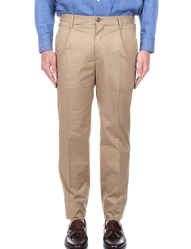Incotex pantalone uomo noce