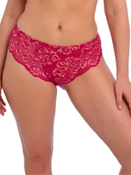 Womens Emmaline Brief - Pink Polyamide - Size X-Small
