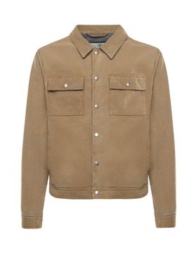 Cotton Coated Trucker Jacket