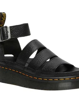 Dr Martens Sandali Clarissa Ii Quad Black Milled Nappa EU 38 - Dr. martens - FashionsVida