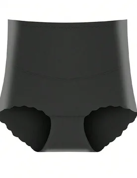 Pieza Bragas de control de abdomen y levantamiento de glúteos de cintura alta para mujer, ropa interior moldeadora posparto, corsé moldeador, pantal - Shein - FashionsVida