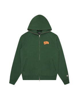 Astro Zip Through Hood - Green