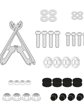 Kit di attacchi per 5142DT D5142KIT Per BMW CE 04 (22 > taglia un - GIVI - FashionsVida