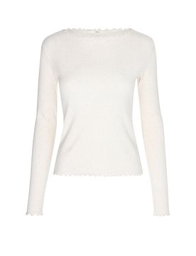 Langarmshirt beige 42 damen