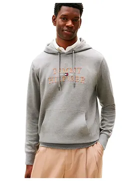 Sweat à Capuche Mw0mw42528 Medium Grey Heather XL