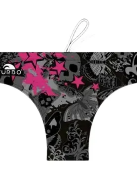 Slip De Bain Skull Butterflyers Stars