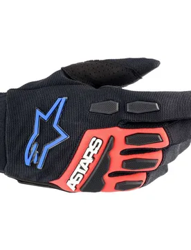 Guanti Moto Enduro FULL BORE XT Blu Rosso Nero taglia 2XL - Alpinestars - FashionsVida