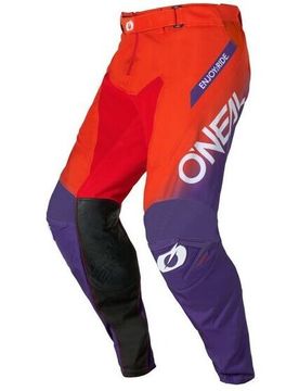 Pantaloni Moto Cross Enduro O'NEAL MAYHEM HEXX Arancio Viola taglia 40