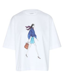 RICHROYAL T-Shirt weiss S damen