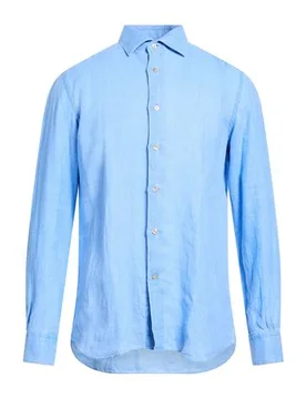 Hemd Herren Blau 40 Herren - MAZZARELLI - FashionsVida
