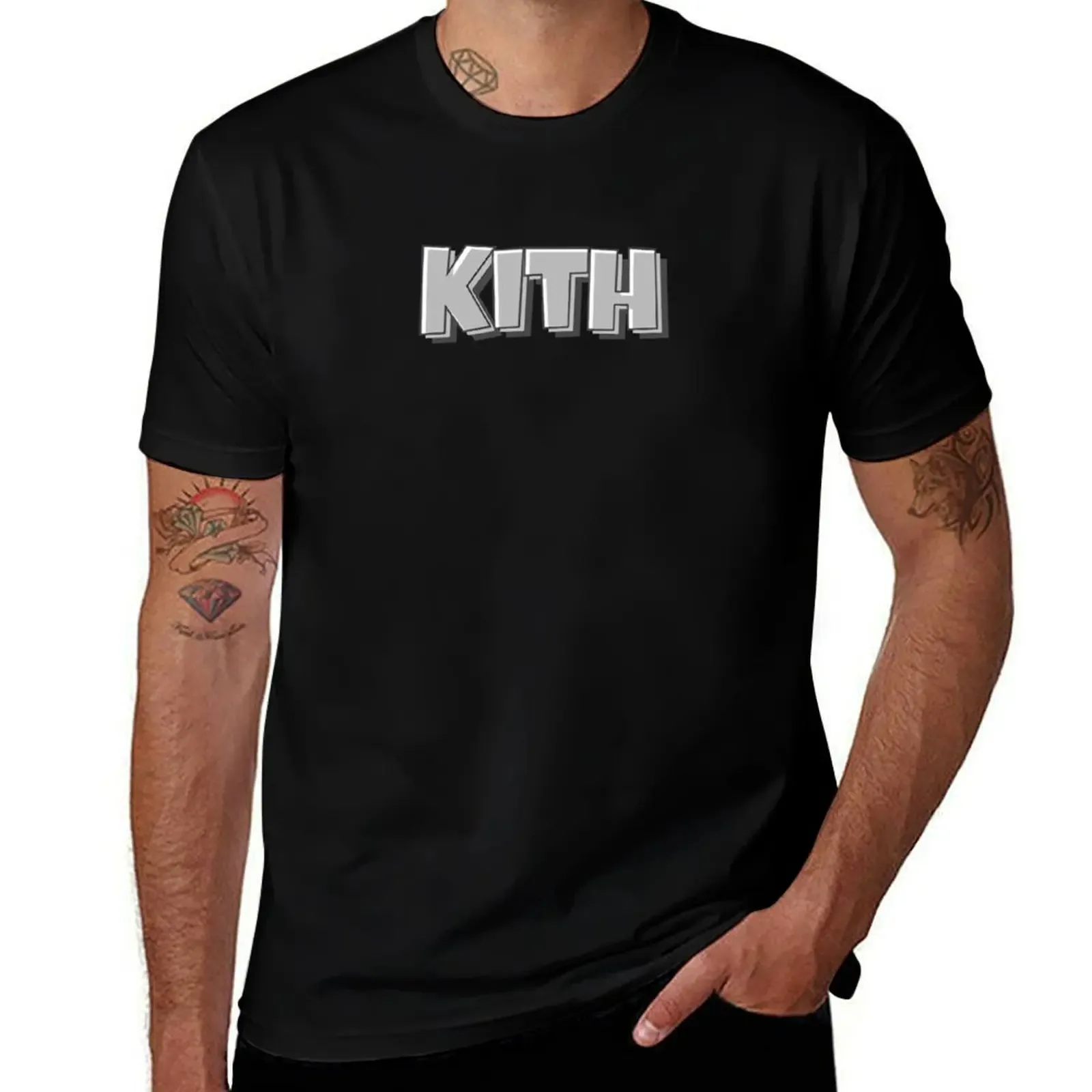 Kith grey T-Shirt Casual Breathable Short Sleeve Top - Aliexpress - FashionsVida