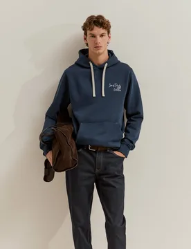 Sudadera de hombre con capucha en - Lion of Porches - FashionsVida