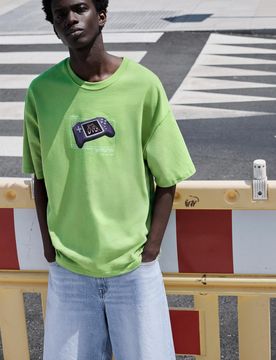 T-Shirt Stwd Con Grafica Controller