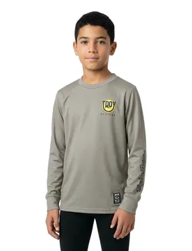 Troy Designs Maglia Da Enduro A Maniche Lunghe Skyline Happy Pumice