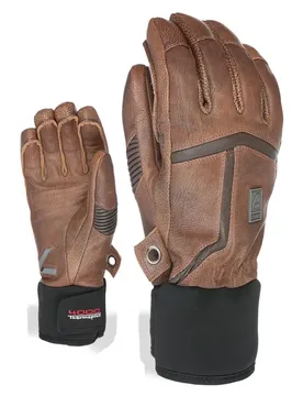 Gants Off Piste Leather Brown S-M