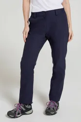 Women's 'Winter Hiker' Lightweight Stretchy Quick Dry Multi Pocket Trousers in Navy Size: 18 - Navy - Size: 18