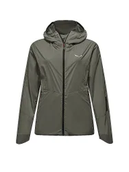 Chaqueta de mujer con capucha Pedroc Wind oliva 42