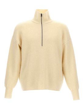 Ma'ry'ya Maglione con mezza zip