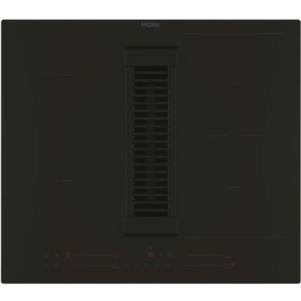 Placa inducción con extractor integrado, control deslizante multislider, Series 6 - HAIH6IEMCF - Haier - FashionsVida