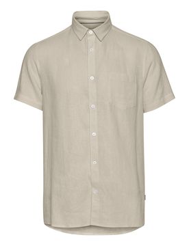 Solid Camisa 'Allan' beige oscuro