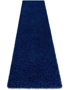 Teppiche Teppich, Läufer Soffi Shaggy 5cm Dunkelblau - 80x200 Cm 80x200 Cm