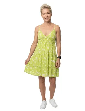 Vestito Corto Senza Maniche Marge Sour Green M