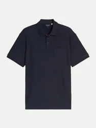 Regular-Fit Poloshirt Blau XXL