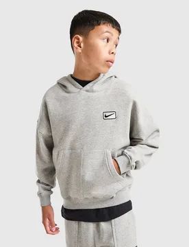 Street Fleece Hoodie Junior - Grigio, grigio grigio Bambino taglia 10-12Y - Nike - FashionsVida