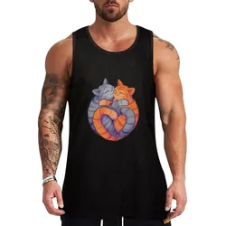 Kitty Love Tank Top Rugged Tank Top Workwear Casual Sleeveless Shirt