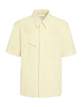 Camisa Hombre Amarillo pastel 37,38,39,40 Hombre