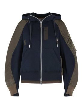 Sacai Felpa con cappuccio