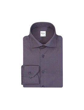 Camisa Slim Fit marrón 41 - Stenströms - FashionsVida