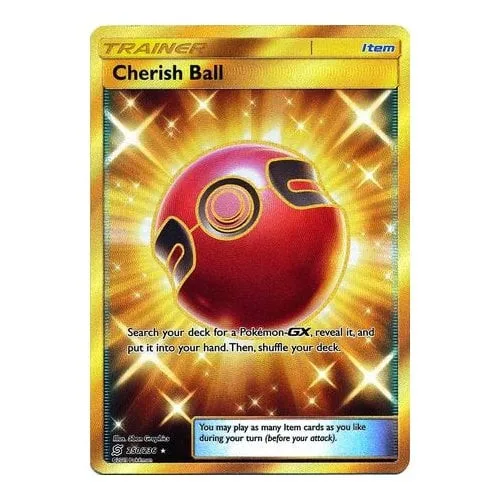 Pokemon SM Unified Minds 250/236 Cherish Ball (Secret Rare) - Pokémon - FashionsVida