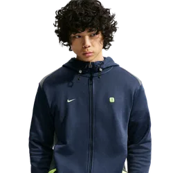 Sportswear Men Hoodies - Blue - Size XS - Cotton Jersey - Blue - Size: Extra Small
