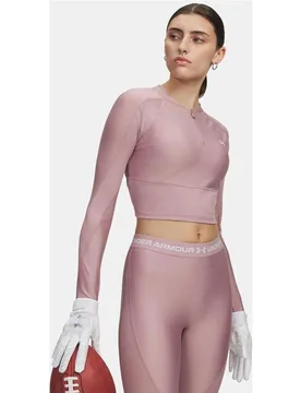 Camiseta de mujer HG Rib 1-4 Zip - Under Armour - FashionsVida