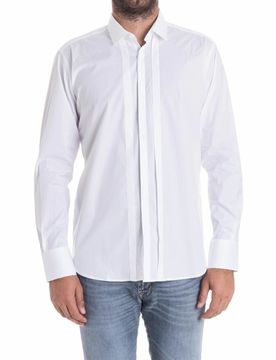 Camicia in cotone stretch