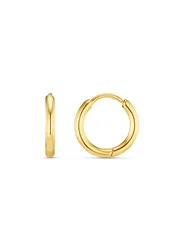 LUXE Huggie Hoop Earrings - Gold