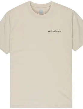 T-shirt à Manches Courtes New Heights Oat Milk L