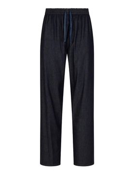 Pantaloni in cotone denim