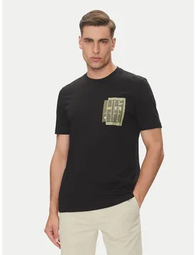T-Shirt Te_Container 50546920 Schwarz Regular Fit M male - BOSS - FashionsVida